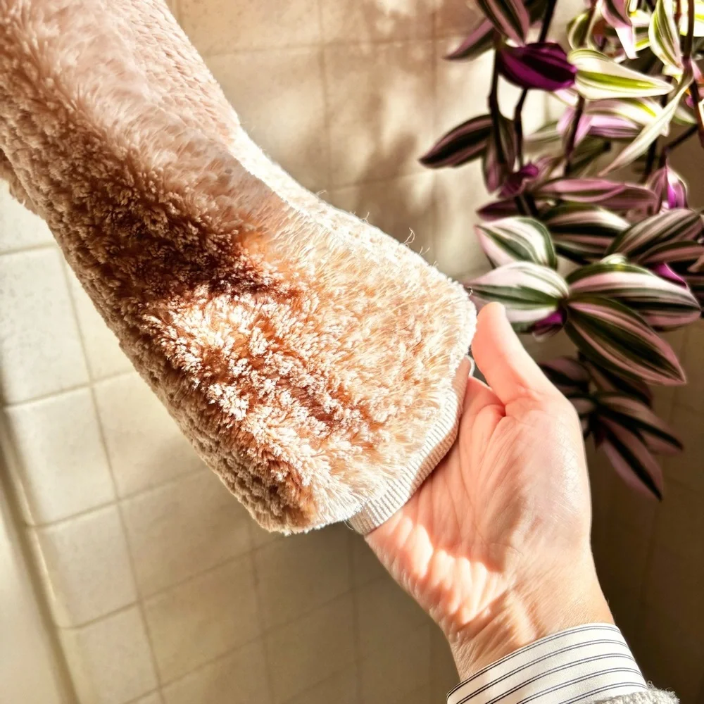 Anthropologie Saturday Sunday Dusty Pink Teddy Sweatshirt Size Medium Athleisure - Picture 4 of 12